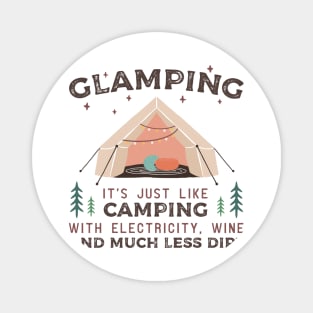 Glampers Funny Gift Idea Magnet